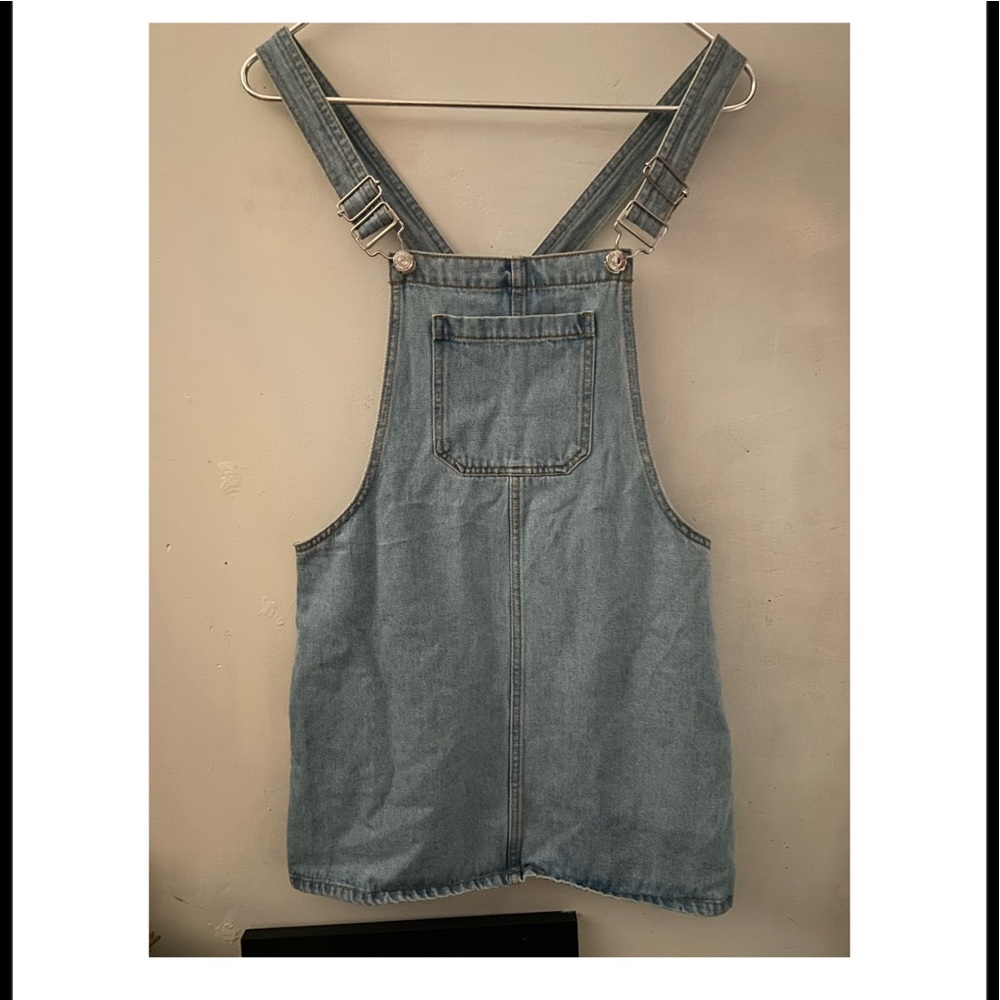 Denim Overall Dress